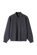 Sweater de Punto Grueso Gris
